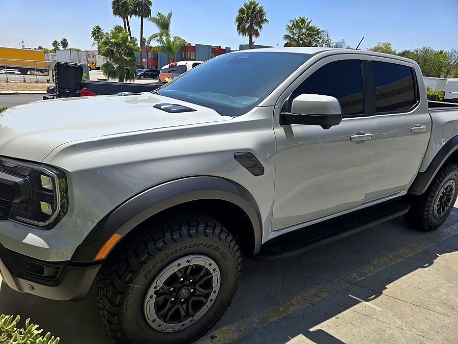 Ford Ranger Raptor — ceramic tint front and rear