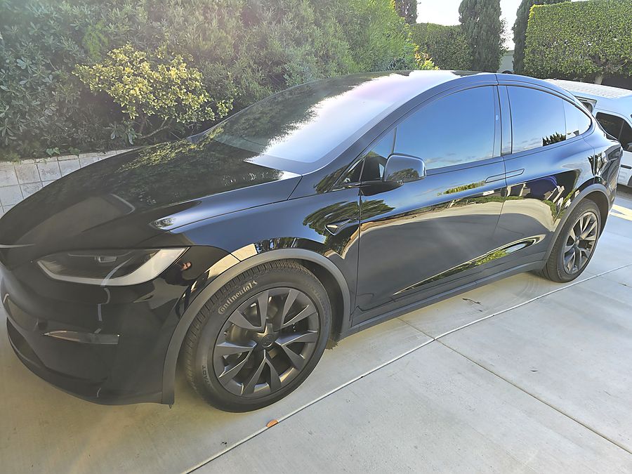 Tesla Model X — full ceramic tint including the glass roof
