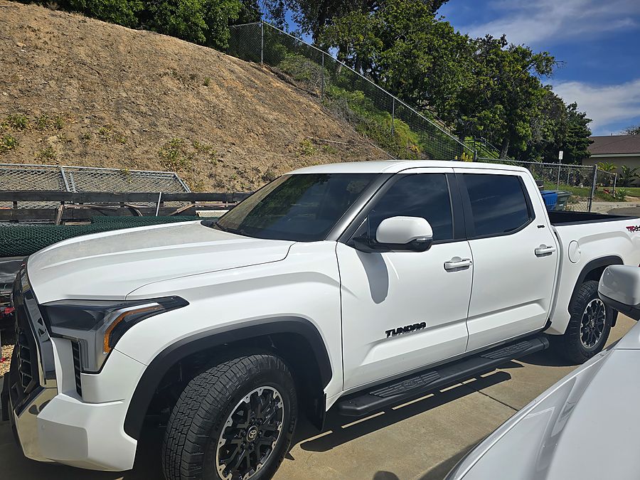 Toyota Tundra SR5 — full ceramic tint, crew cab